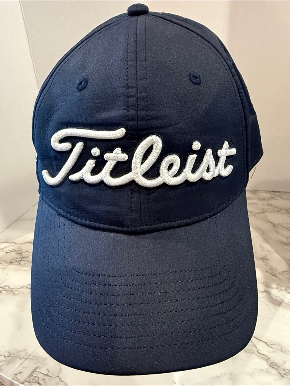 Unisex, adjustable black or navy Titleist Hat One Size Fits Most Golf Tournament